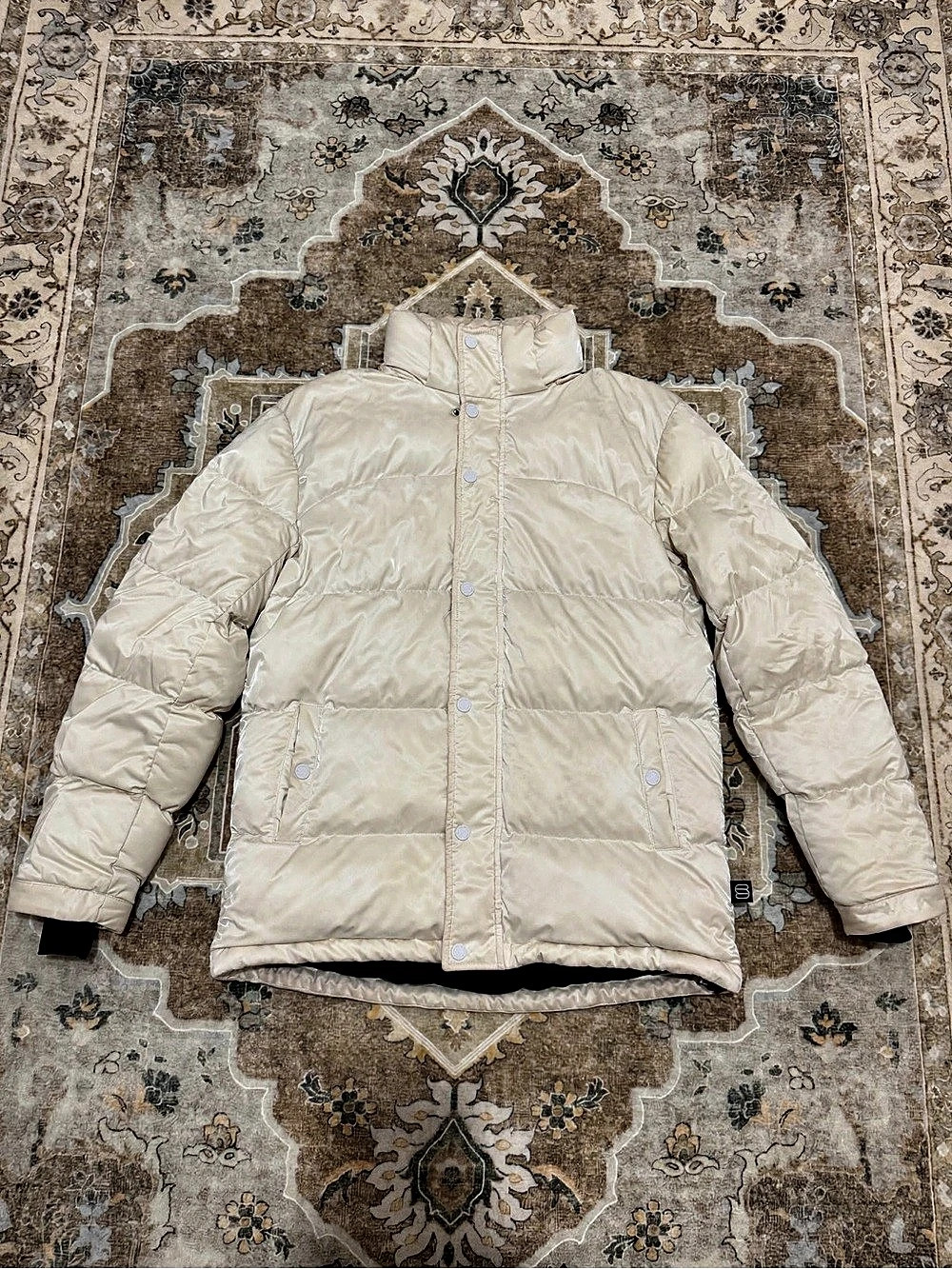 The Super Puff Puffer Jacket Cream (XS)